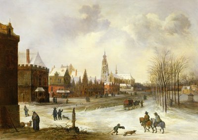 A View of Breda by Frans de Momper